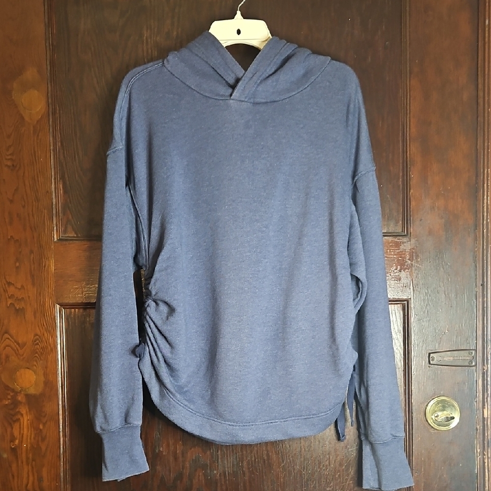 EUC Aerie Blue Drawstring Hoodie - Size XL